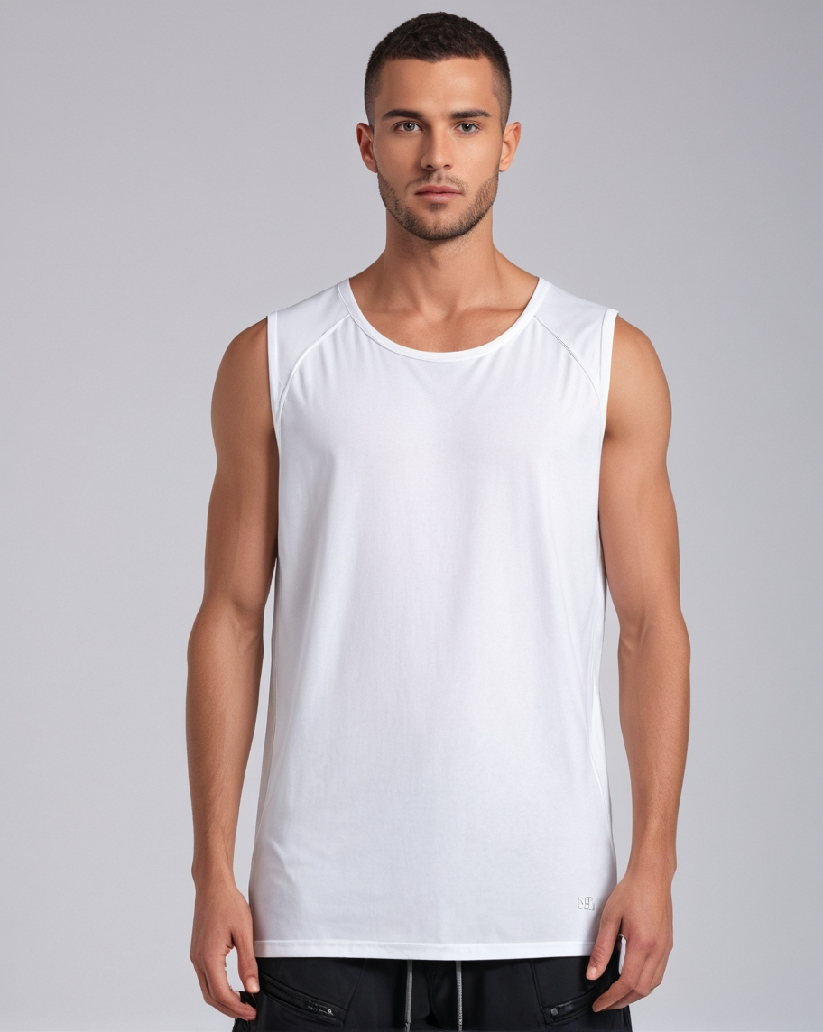 Customisable Sleeveless Vest Top